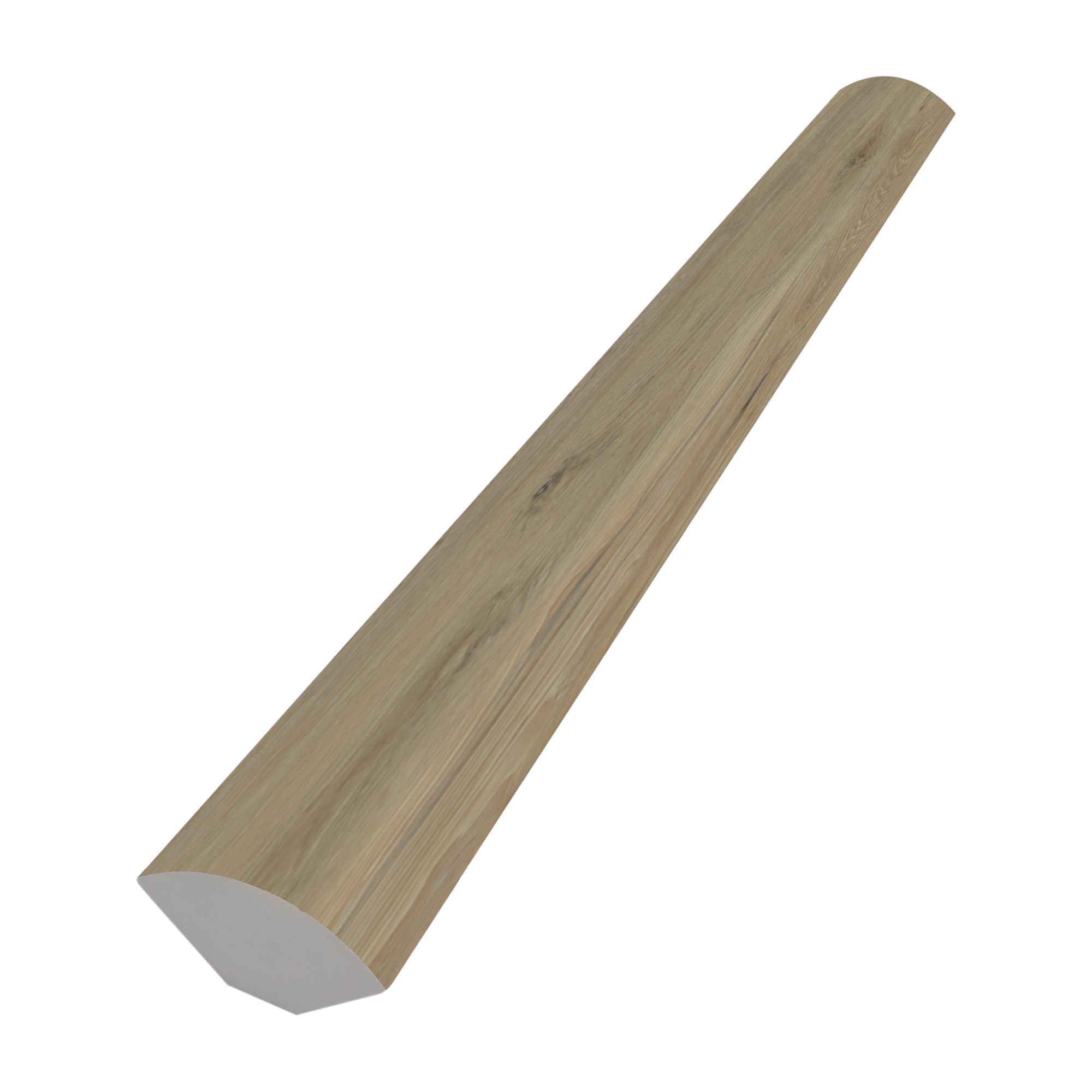 Natural Essence Plus Series LI-NE209-Q Quarter Round Moulding, 94-1/2 in L, 1.77 in W, SPC, Palisade